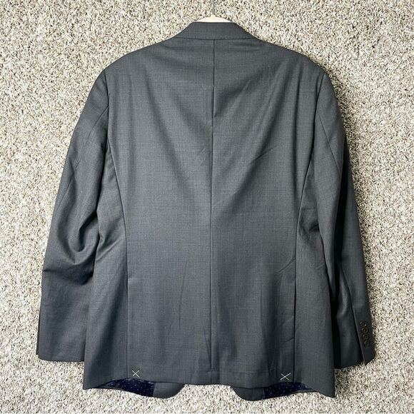 Alton Lane Blazer Men’s 40R Tailored Fit Gray Wool Blend Suit Jacket New - Picture 2 of 6